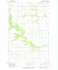preview thumbnail of historical topo map of Walsh County, ND in 1972