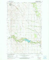 Download a high-resolution, GPS-compatible USGS topo map for Edinburg, ND (1990 edition)