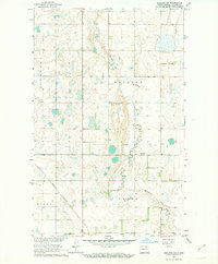 preview thumbnail of historical topo map of Towner County, ND in 1962