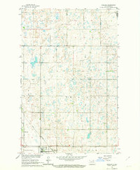 Download a high-resolution, GPS-compatible USGS topo map for Egeland, ND (1964 edition)