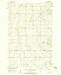 Download a high-resolution, GPS-compatible USGS topo map for Elliott SE, ND (1958 edition)