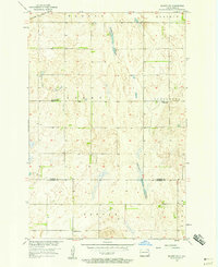 Download a high-resolution, GPS-compatible USGS topo map for Elliott SW, ND (1958 edition)
