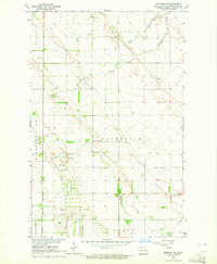 Download a high-resolution, GPS-compatible USGS topo map for Emerado SE, ND (1964 edition)