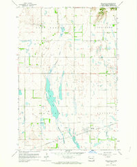 Download a high-resolution, GPS-compatible USGS topo map for Englevale, ND (1964 edition)