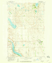 Download a high-resolution, GPS-compatible USGS topo map for Esmond, ND (1960 edition)