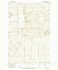 Download a high-resolution, GPS-compatible USGS topo map for Fairfield, ND (1964 edition)