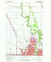 Download a high-resolution, GPS-compatible USGS topo map for Fargo North, ND (1973 edition)