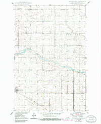 Download a high-resolution, GPS-compatible USGS topo map for Fessenden East, ND (1986 edition)