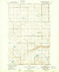 Download a high-resolution, GPS-compatible USGS topo map for Fessenden SW, ND (1949 edition)