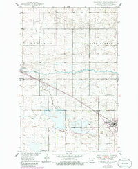 Download a high-resolution, GPS-compatible USGS topo map for Fessenden West, ND (1986 edition)