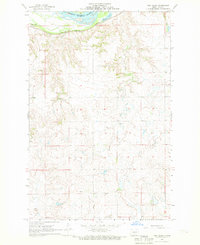 Download a high-resolution, GPS-compatible USGS topo map for Fort Clark, ND (1969 edition)