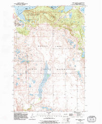 Download a high-resolution, GPS-compatible USGS topo map for Fort Totten, ND (1995 edition)