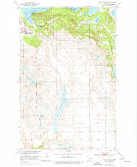 Download a high-resolution, GPS-compatible USGS topo map for Fort Totten, ND (1977 edition)