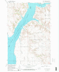 preview thumbnail of historical topo map of Emmons County, ND in 1968