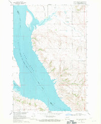 Download a high-resolution, GPS-compatible USGS topo map for Fort Yates SE, ND (1971 edition)