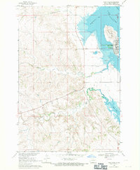Download a high-resolution, GPS-compatible USGS topo map for Fort Yates, ND (1971 edition)