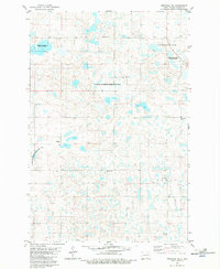 preview thumbnail of historical topo map of Logan County, ND in 1982