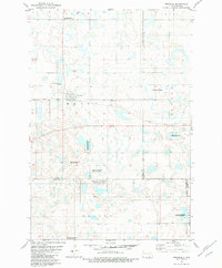 Download a high-resolution, GPS-compatible USGS topo map for Fredonia, ND (1983 edition)