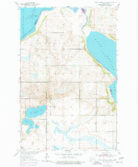 Download a high-resolution, GPS-compatible USGS topo map for Free Peoples Lake, ND (1977 edition)