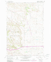 Download a high-resolution, GPS-compatible USGS topo map for Fryburg NE, ND (1981 edition)