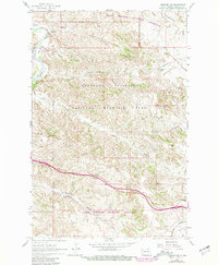 Download a high-resolution, GPS-compatible USGS topo map for Fryburg NW, ND (1981 edition)