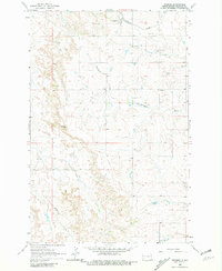 Download a high-resolution, GPS-compatible USGS topo map for Fryburg, ND (1981 edition)
