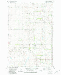 preview thumbnail of historical topo map of Fullerton, ND in 1982