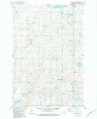 Download a high-resolution, GPS-compatible USGS topo map for Gackle South, ND (1983 edition)