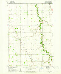 Download a high-resolution, GPS-compatible USGS topo map for Galchutt, ND (1961 edition)