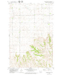 Download a high-resolution, GPS-compatible USGS topo map for Gamache Creek, ND (1979 edition)