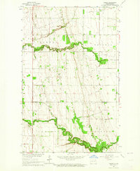 Download a high-resolution, GPS-compatible USGS topo map for Gardar, ND (1964 edition)