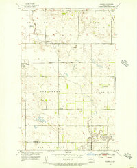 Download a high-resolution, GPS-compatible USGS topo map for Gardena, ND (1956 edition)