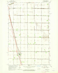 Download a high-resolution, GPS-compatible USGS topo map for Gardena, ND (1964 edition)
