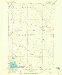 Download a high-resolution, GPS-compatible USGS topo map for Geneseo, ND (1960 edition)