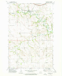 Download a high-resolution, GPS-compatible USGS topo map for Gladstone, ND (1977 edition)