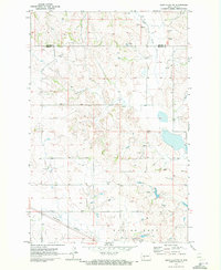 Download a high-resolution, GPS-compatible USGS topo map for Glen Ullin NW, ND (1972 edition)