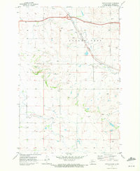 Download a high-resolution, GPS-compatible USGS topo map for Glen Ullin SW, ND (1972 edition)