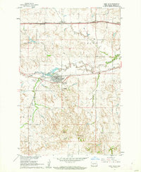 Download a high-resolution, GPS-compatible USGS topo map for Glen Ullin, ND (1962 edition)
