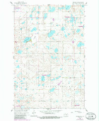Download a high-resolution, GPS-compatible USGS topo map for Goldwin SW, ND (1986 edition)