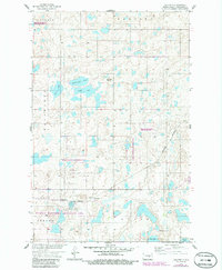 Download a high-resolution, GPS-compatible USGS topo map for Goldwin, ND (1986 edition)