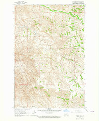 Download a high-resolution, GPS-compatible USGS topo map for Gorham NW, ND (1964 edition)