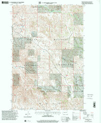 Download a high-resolution, GPS-compatible USGS topo map for Gorham NW, ND (2001 edition)