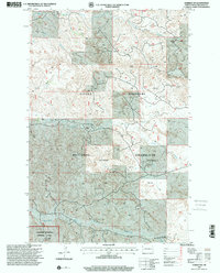 Download a high-resolution, GPS-compatible USGS topo map for Gorham SW, ND (2001 edition)