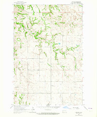 Download a high-resolution, GPS-compatible USGS topo map for Gorham, ND (1964 edition)