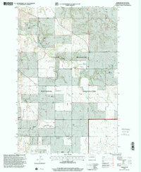 Download a high-resolution, GPS-compatible USGS topo map for Gorham, ND (2001 edition)