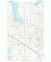 Download a high-resolution, GPS-compatible USGS topo map for Grand Harbor, ND (1977 edition)