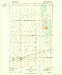 Download a high-resolution, GPS-compatible USGS topo map for Granville, ND (1949 edition)