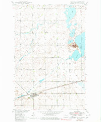 Download a high-resolution, GPS-compatible USGS topo map for Granville, ND (1980 edition)
