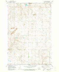 Download a high-resolution, GPS-compatible USGS topo map for Grassna, ND (1973 edition)