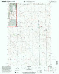 Download a high-resolution, GPS-compatible USGS topo map for Grassy Butte SE, ND (2001 edition)